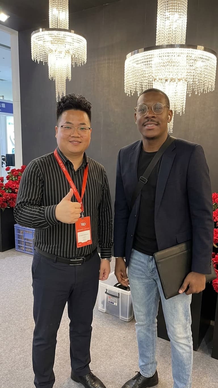 CT Sourcing representative meeting an international sourcing partner