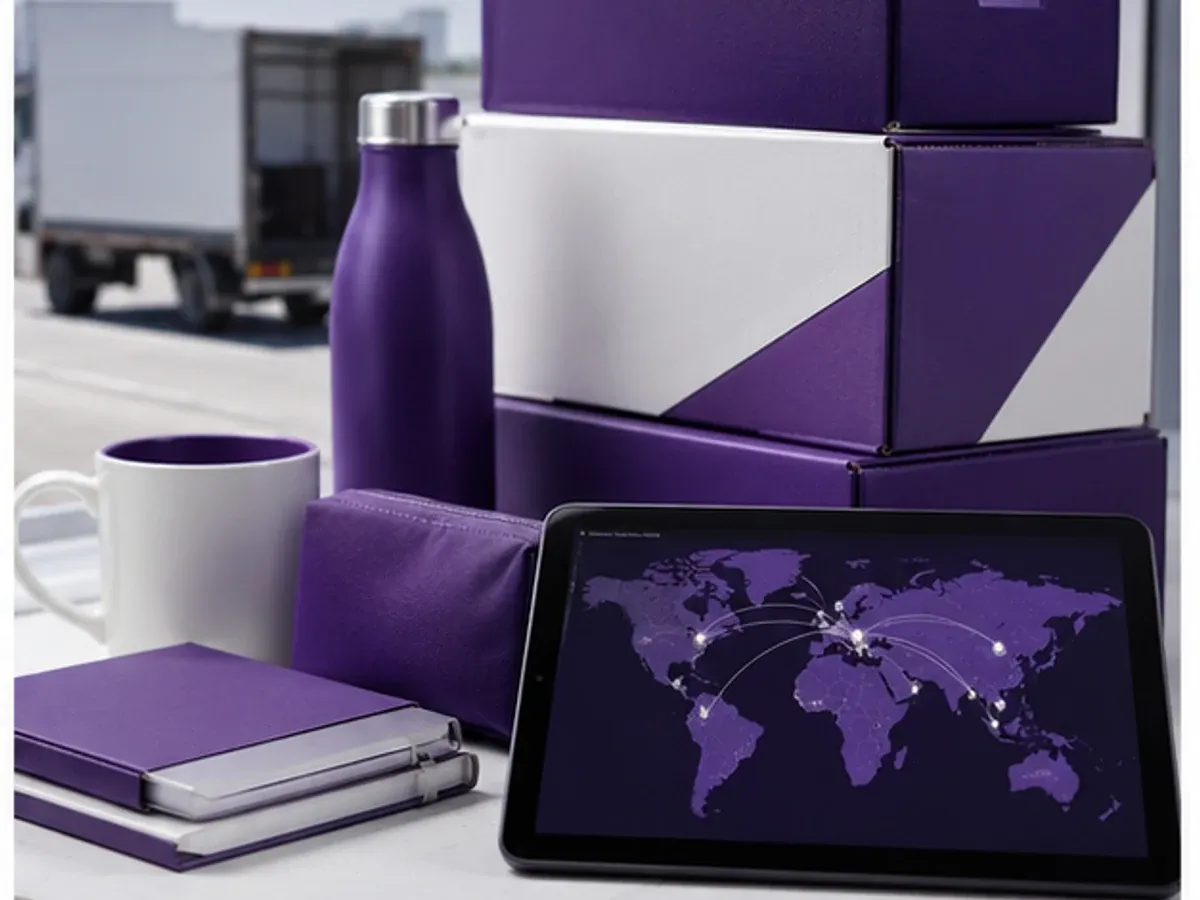 Branded products and packaging prepared for global delivery